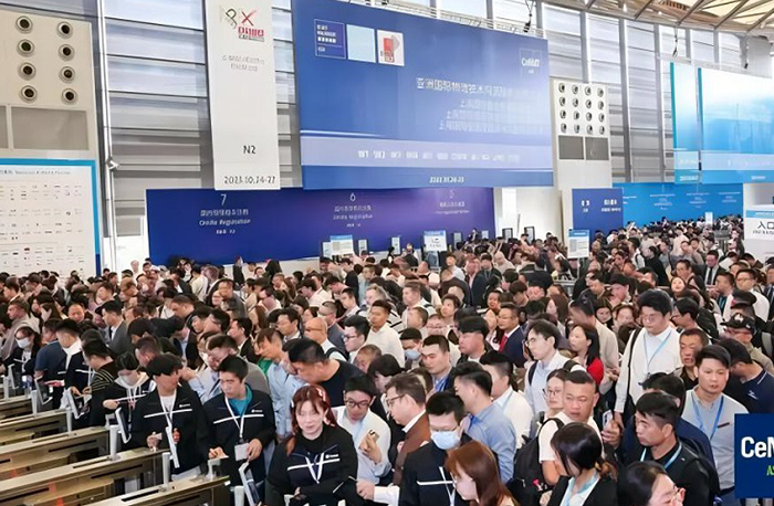 Shi Neng made a wonderful appearance at CeMAT ASIA 2023 Asian Logistics Exhibition